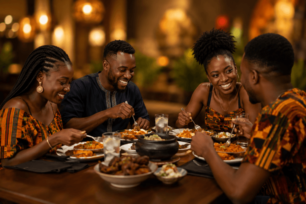 Authentic Ghanaian cuisine