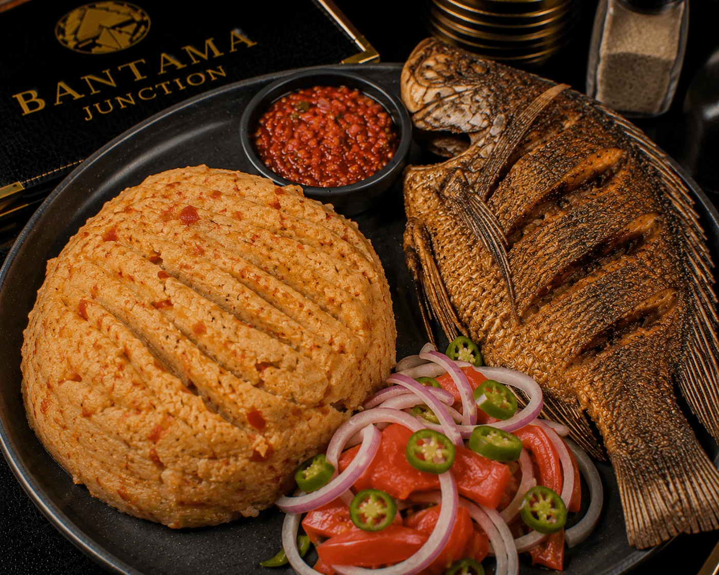 Acheke with Tilapia